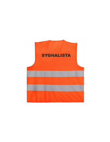 KAMIZELKA ODBLASKOWA Z NADRUKIEM...