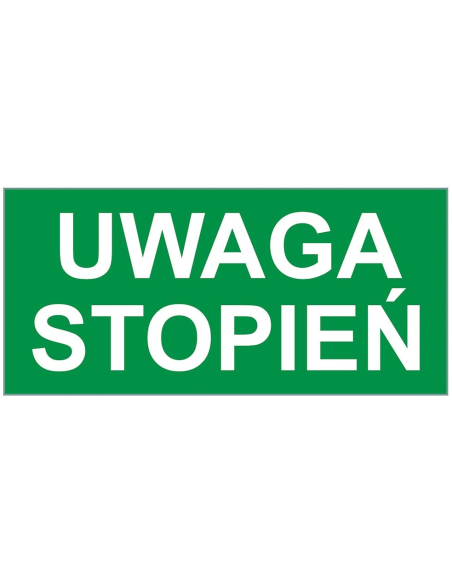 Naklejka ewakuacyjna