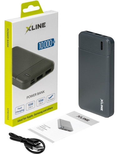 POWERBANK 10000 MAH XLINE 15W