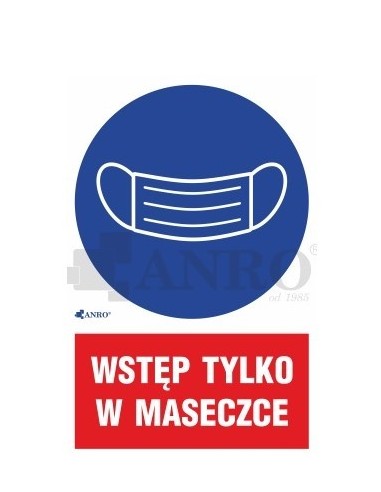 Naklejka nakazu/zakazu