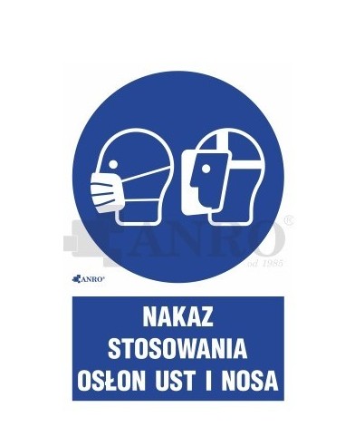 Naklejka nakazu/zakazu