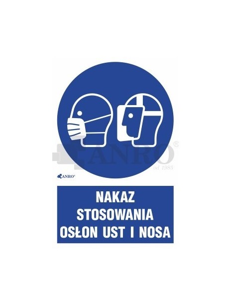 Naklejka nakazu/zakazu