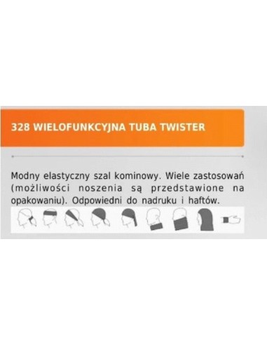 Czapka TWISTER komin
