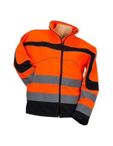 Kurtka softshell odblask